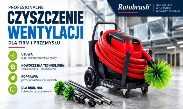 Mechaniczne czyszczenie wentylacji Warszawa – dla firm i przemysłu